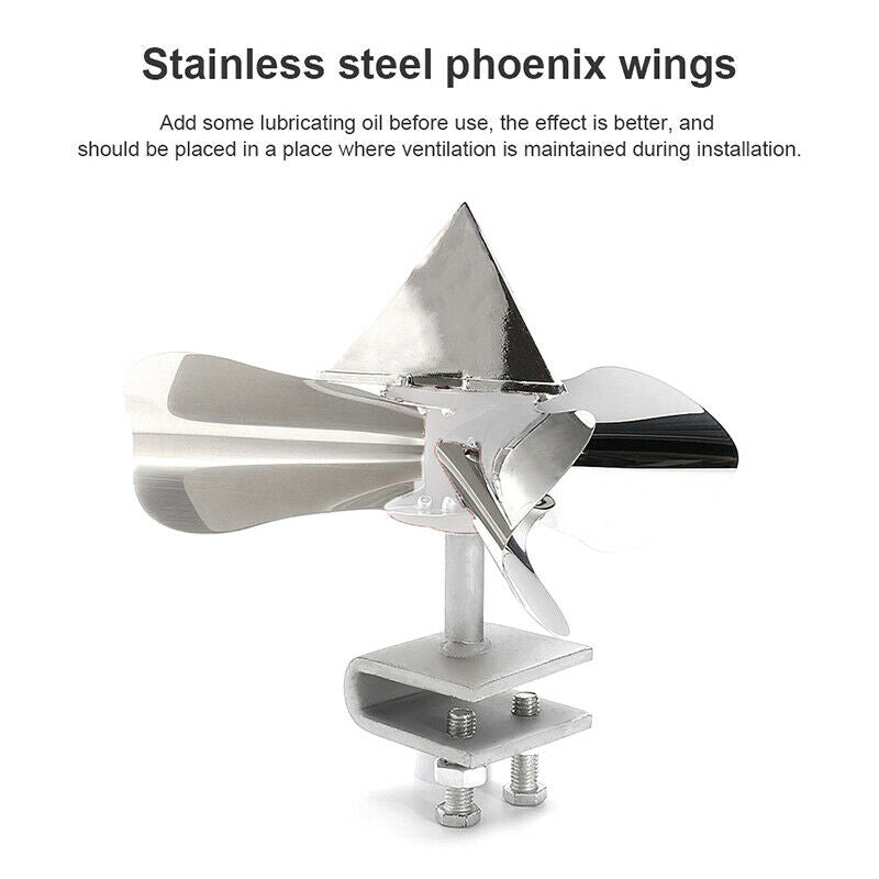Stainless Steel Bird Pigeon Crow Deterrent Garden Repeller Scarer RC