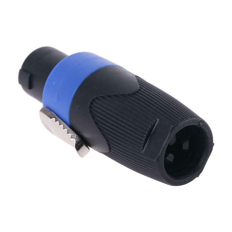 New For NEUTRIK Type NL4FX Speakon 4Pole Plug Male Audio Speaker Connectors