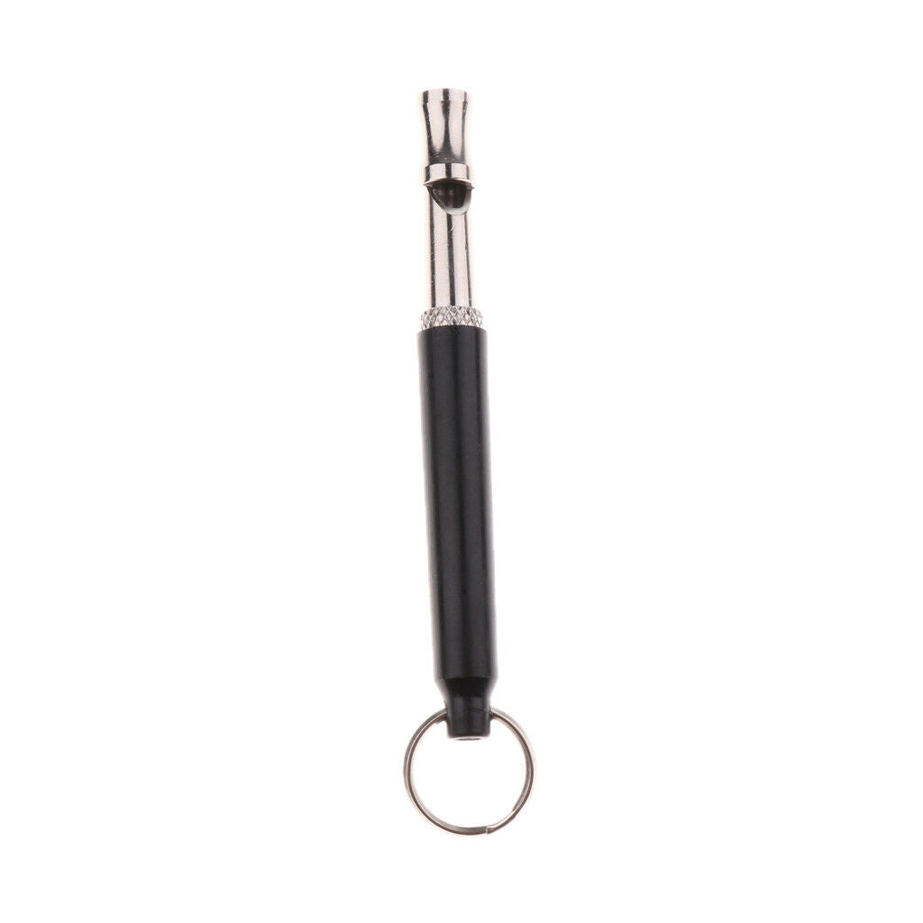 Adjustable Sound Dog Puppy Pet Training Whistle Silent Ultrasonic Key Chain 80mm
