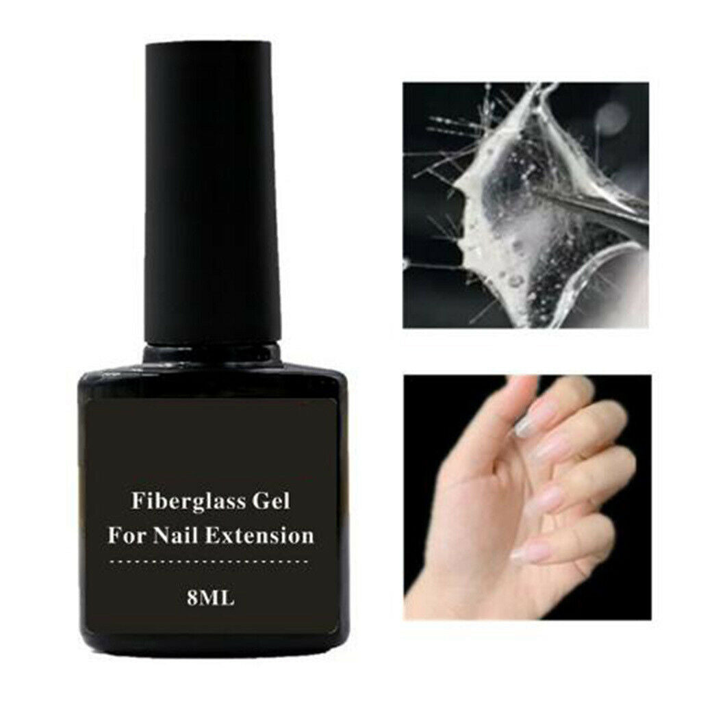Nail Extension Nail Art Non-Woven Silk Fiberglass Gel Tips Extension Fiber