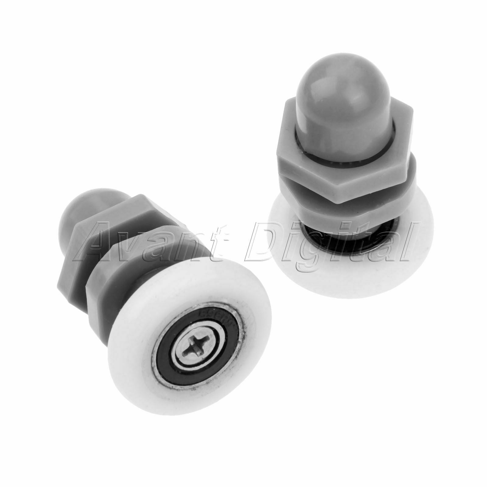 Diameter 25mm Bathroom Shower Glass Door Roller Wheel Pulleys Runners Adjustment