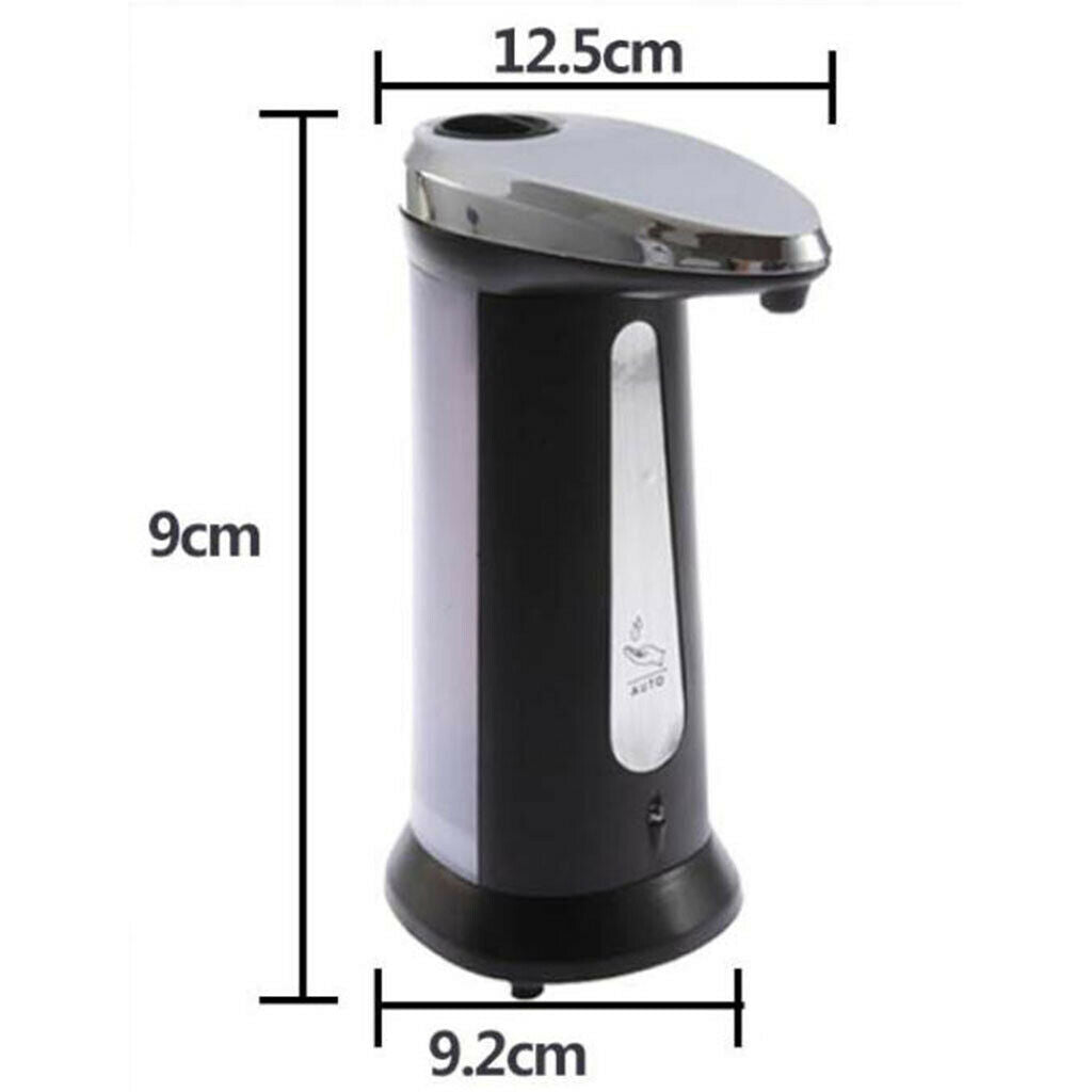 2x Portable Automatic Touchless Soap Dispenser 400ml Large Capacity for