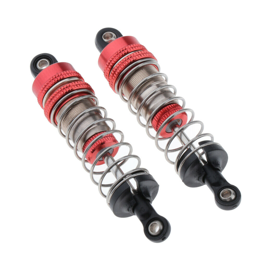 4pcs Aluminum Alloy 70mm Shock Absorber Damper for 1/14 RC Buggy Truck