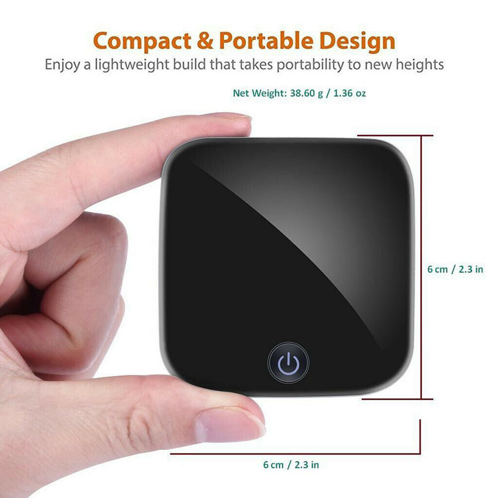 Transmitter Receiver 3.5mm AUX Wireless Audio Adapter for TV Car