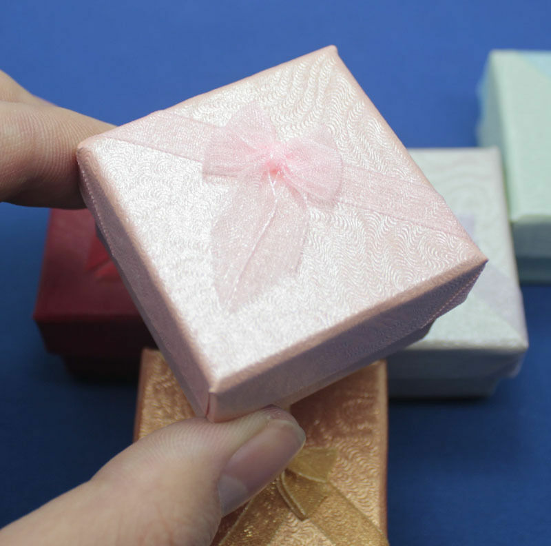 30 pcs jewelry gift color box display fashion for ring earring