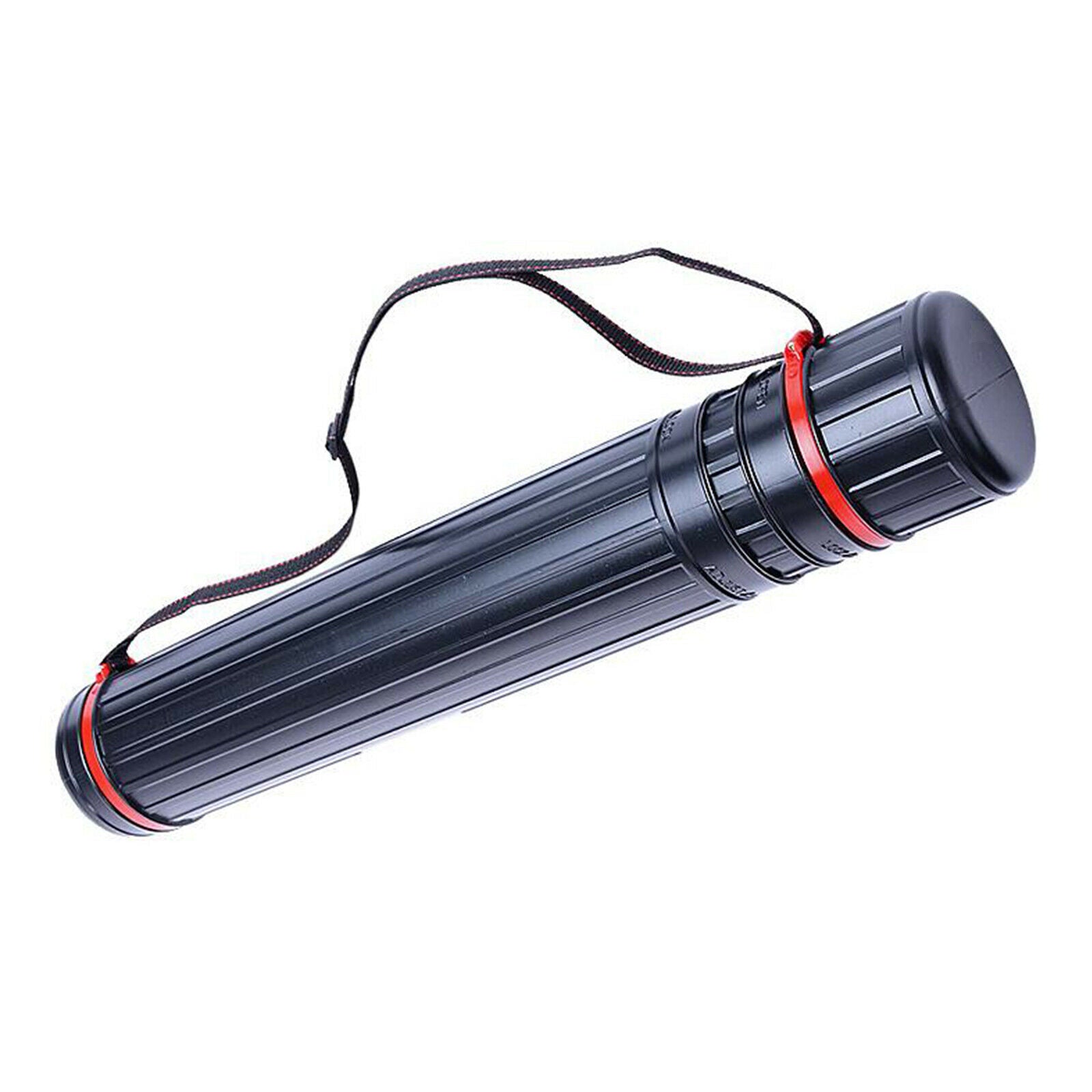 Expanding Poster Art Document Storage Tube Scroll Carry Case with Strap
