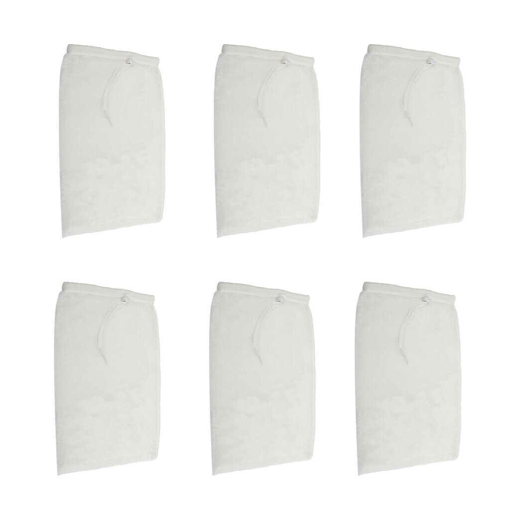 6x New Reusable Aquarium Filters Carpet Sump Fish Tank Microfiber Fiber