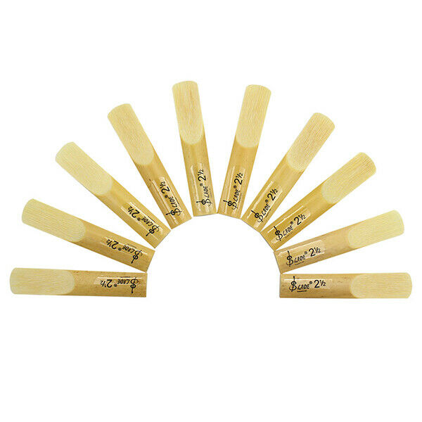 10pcs Bb Clarinet Reeds 2.5