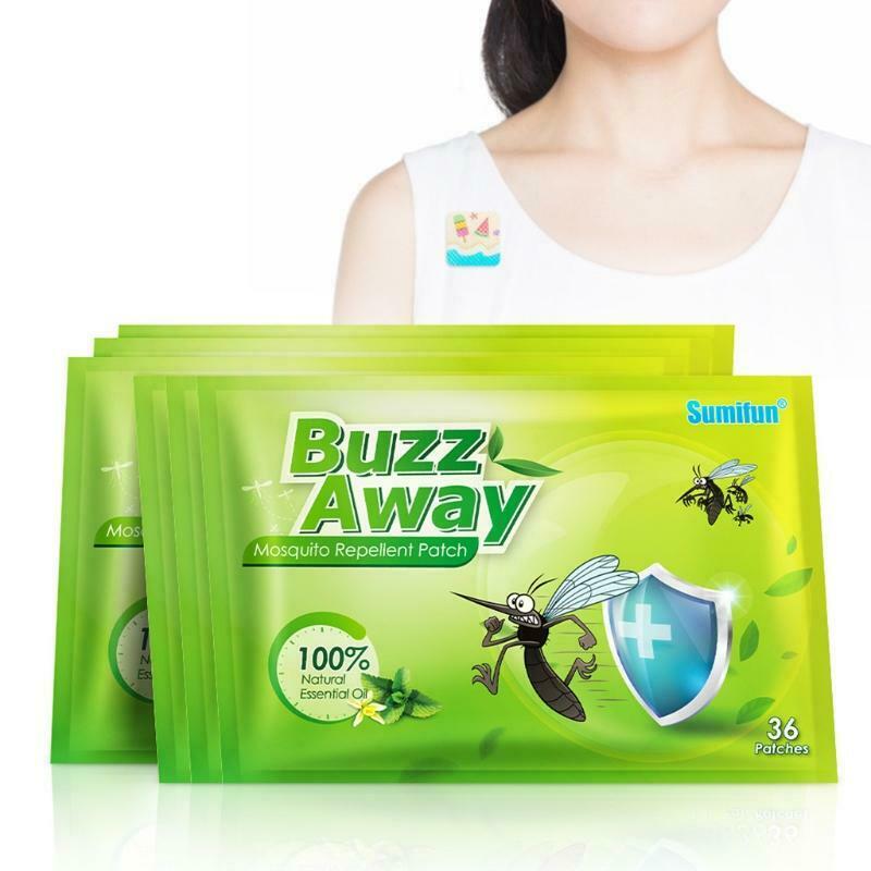36pcs Mosquitoes Patch Pest Control Repel Mosquitoes Insects Kids Outdoor Camp