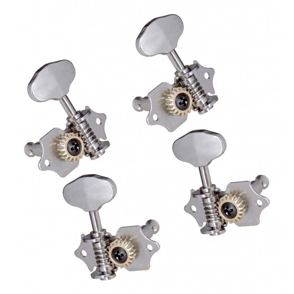 Set of 4 2L2R Ukulele Tuners Tuning Pegs Machine Replacements Accessory