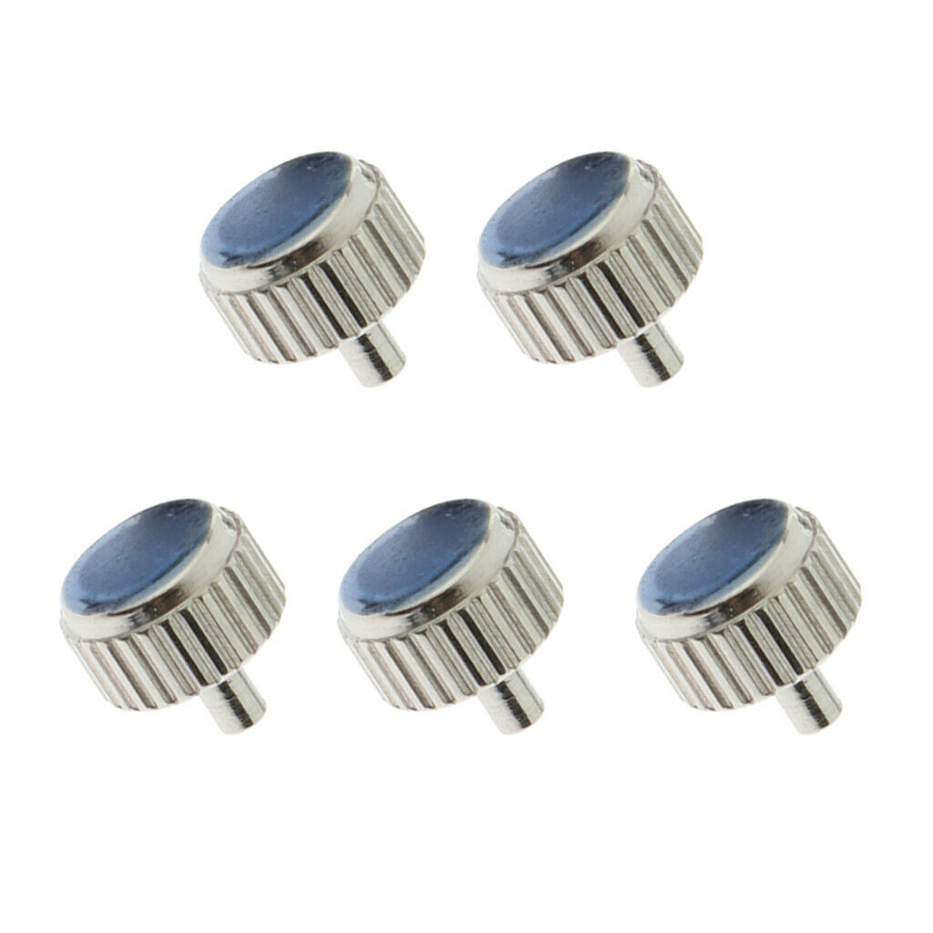5PCS Watch Spare Parts Steel Flat End Long Pipe  5mm