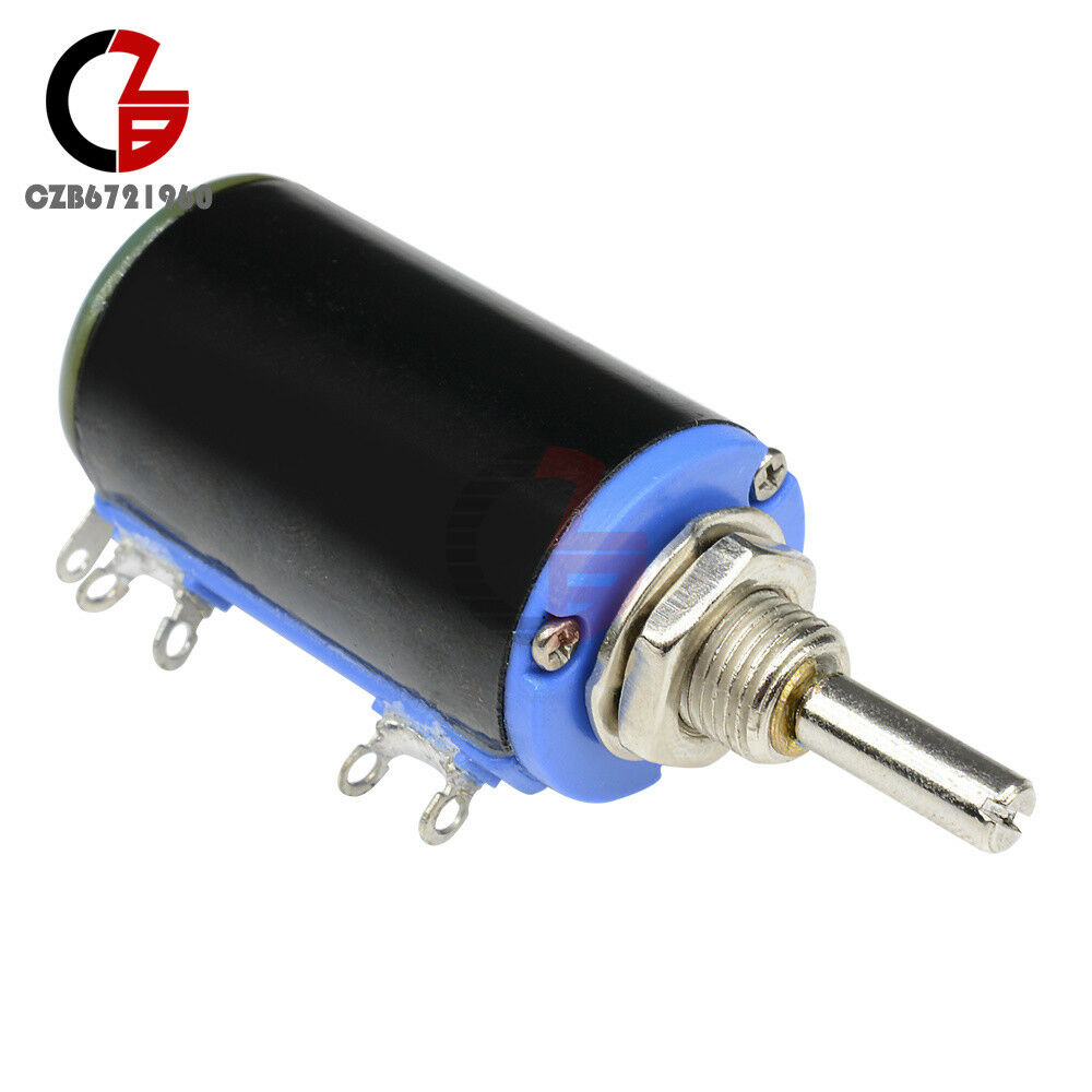 Black Precision WXD3-13-2W Multi-Turn Wirewound Linear Potentiometers 10K OHM