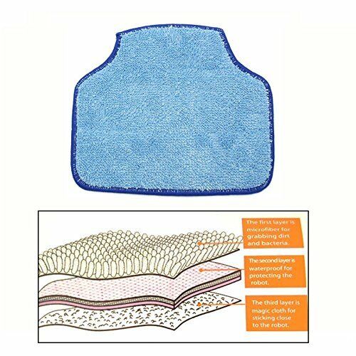 6x Mop For Neato XV-11 XV-12 XV-14 XV-15 XV-21 Botvac 70e 75 80 85 Cloth Wash