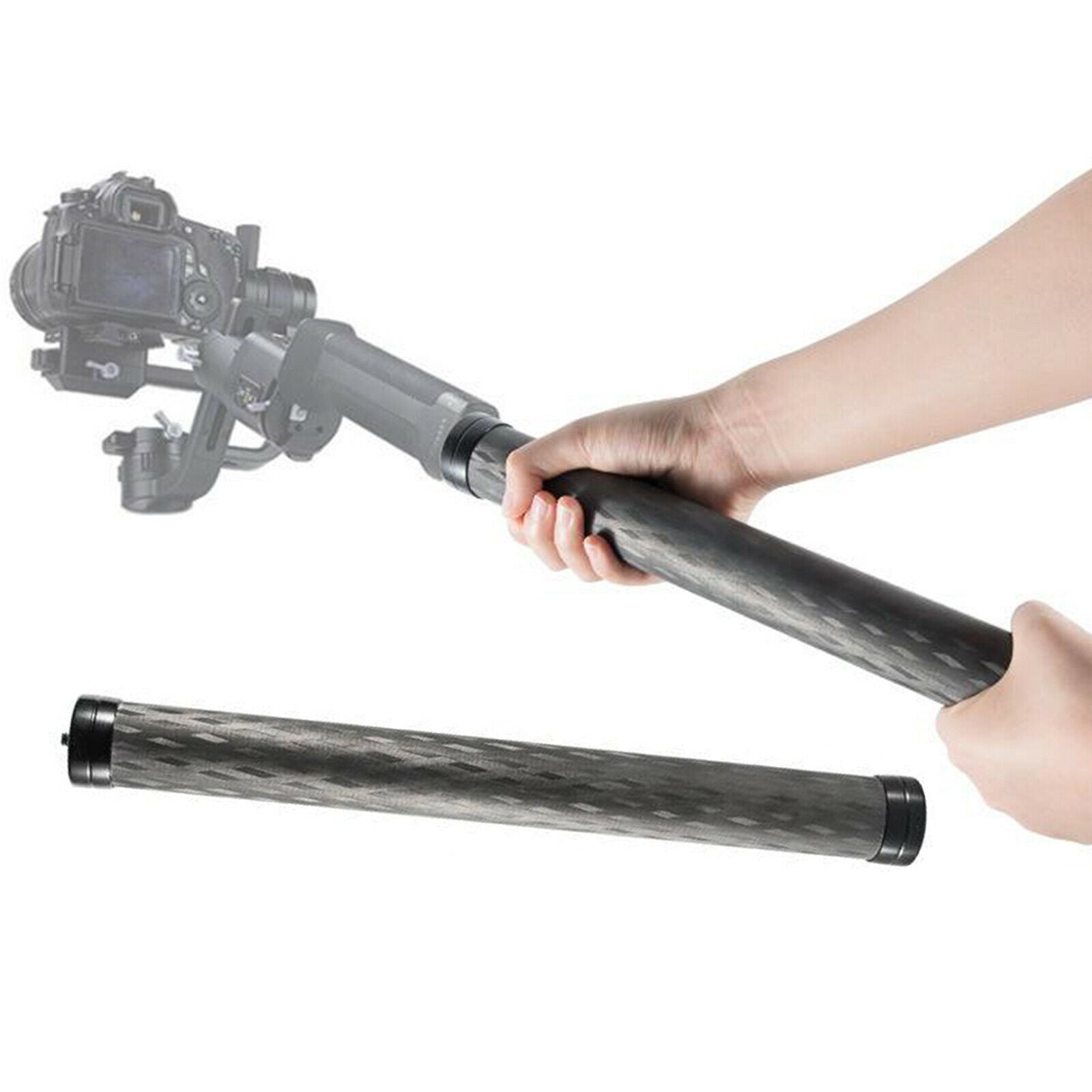 14.2 "Carbon Fiber Extension Cord for Small Camera Stabilizers