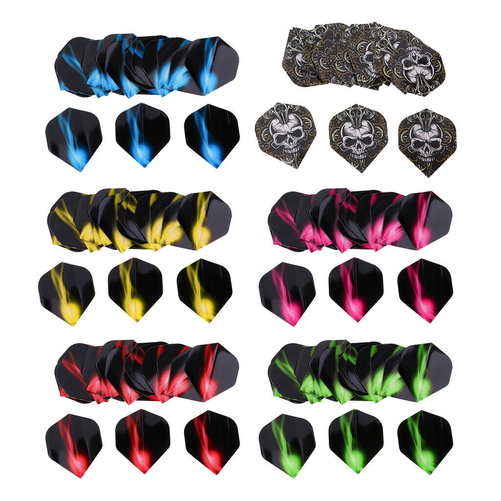 120Pcs Dart Flights - Darts Tool Equipment Accessories