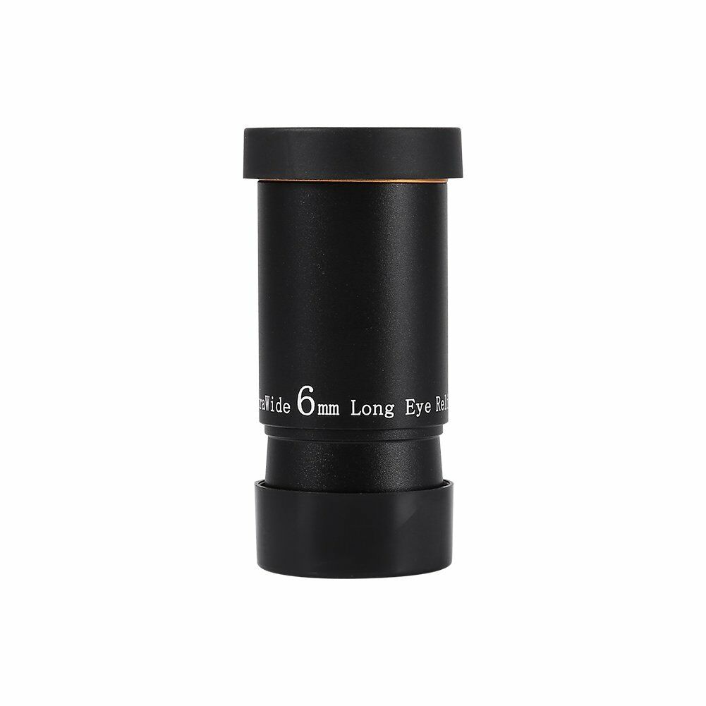 Newest 1.25" Ultra Wide Angle Eyepiece Lens 6MM 66-Deg Multicoated for Telescope