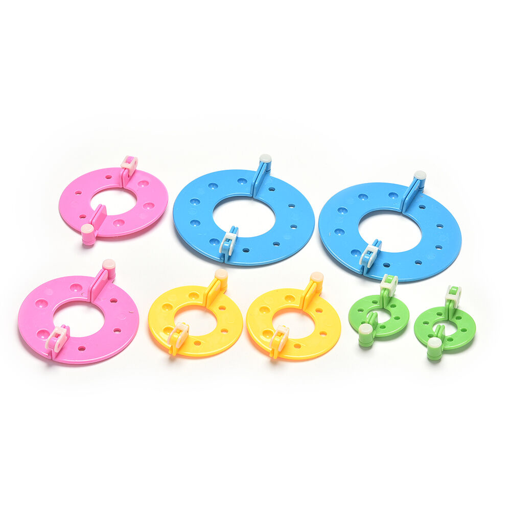 8pc Wholesale Pompom Maker Fluff Ball Weaver Needle Knitting Wool Tool D.l8