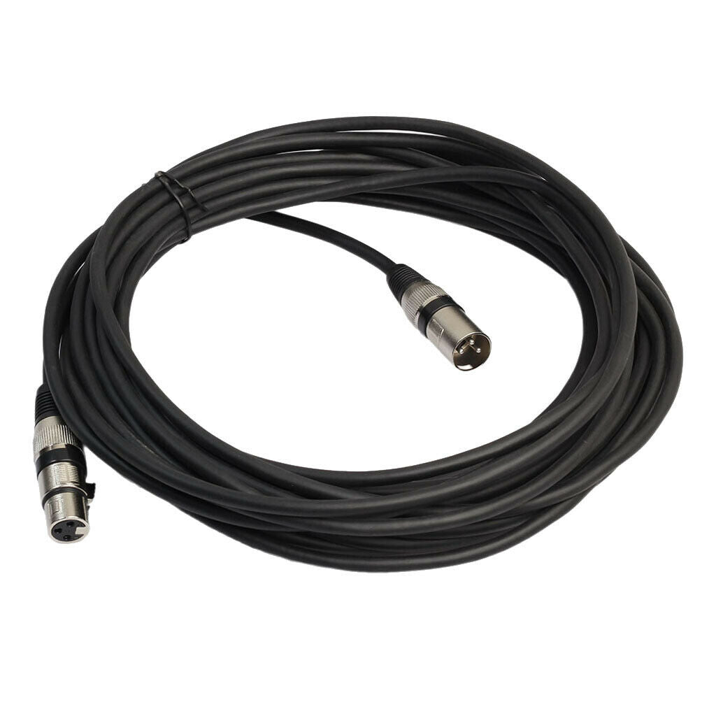 Durable DMX Signal Cable XLR Male To Female Cable 5M / 16.40 Feet