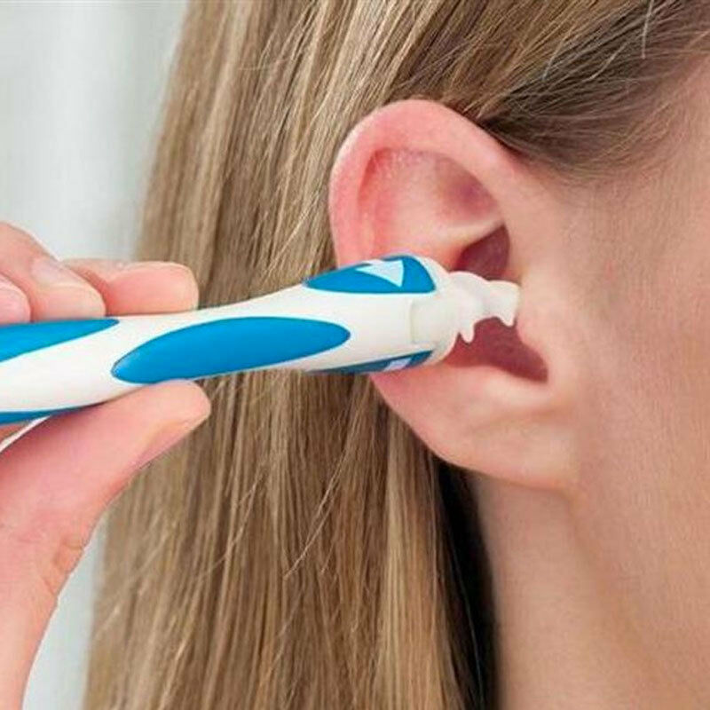 Cleaner Ear for Cleaning Soft Easy Of Earwax +16 Face Head Disposable New