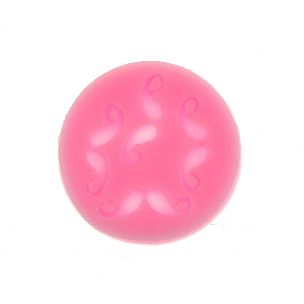 Mustache Cake Molds Fondant Chocolate Silicone Mold Candy Moulds Cake Tool.l8