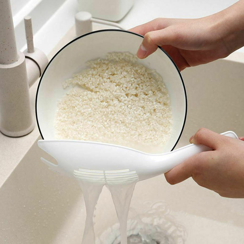Rice Container Cereal Dispenser Food Box Bin Airtight Moisture-proof White