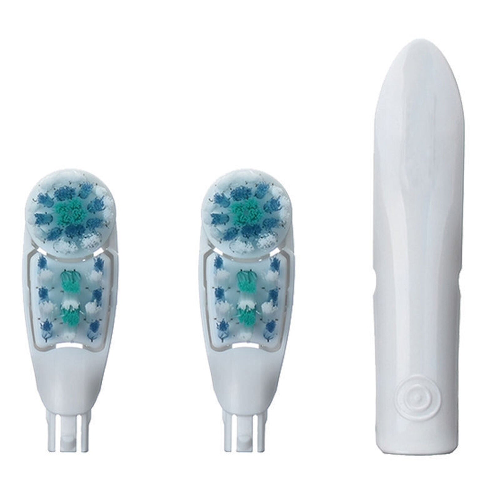 4PCS Replacement Toothbrush Head Cross Action Power Brush Dual Clean For Oral-B