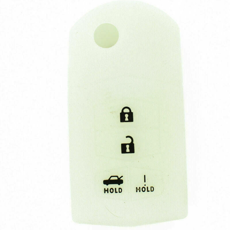4 Button Silicone Key Case Cover Protective Shell For Mazda 3 5 6 CX-7 CX-9 RX-8