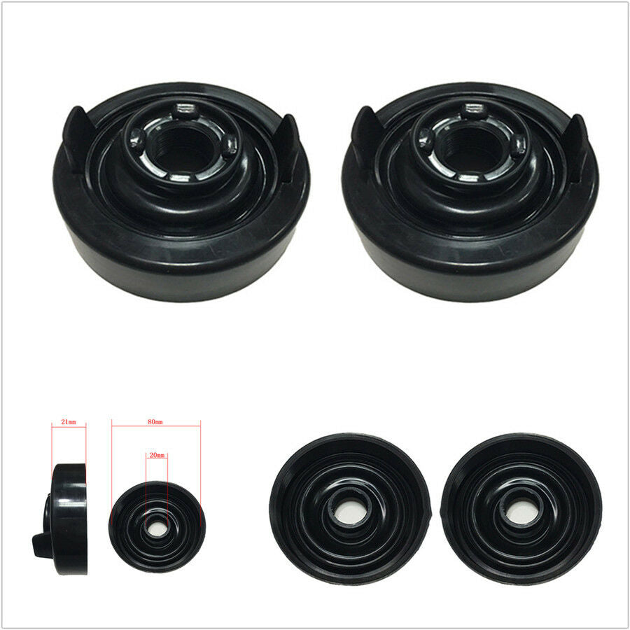 2X Rubber 80mm Car Headlight Dust Cover Waterproof For LED Headlamp HID Retrofit