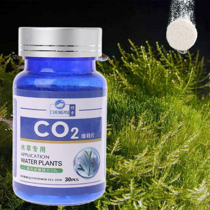 CO2 Tablet Carbon Dioxide Diffuser For Water Plant Grass Fish Tank Aquarium