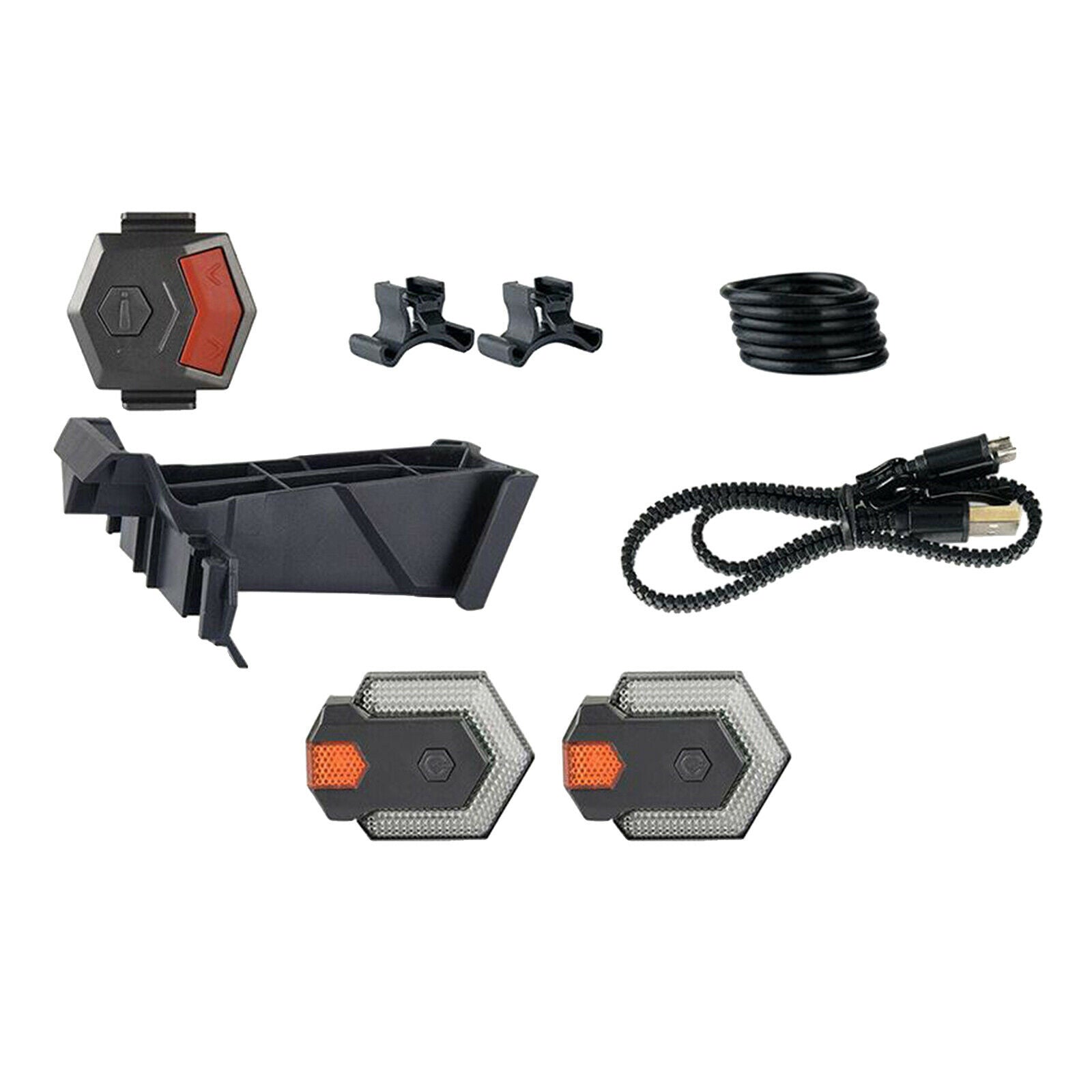 Bicycle Light E-bike Turn Signals Front Rear Light Smart Wireless Remote Control