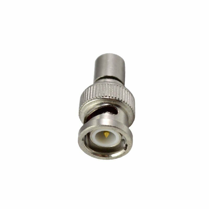 75 Ohm BNC Male Plug Protector Straight RF Coaxial Adapter Connector Alloy New
