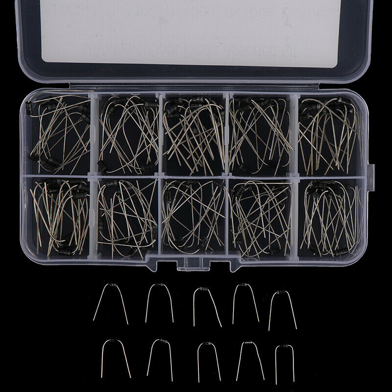 100Pc 10 Values Rectifier Diode Assorted Kit 1N4001-1N5819 With B.l8