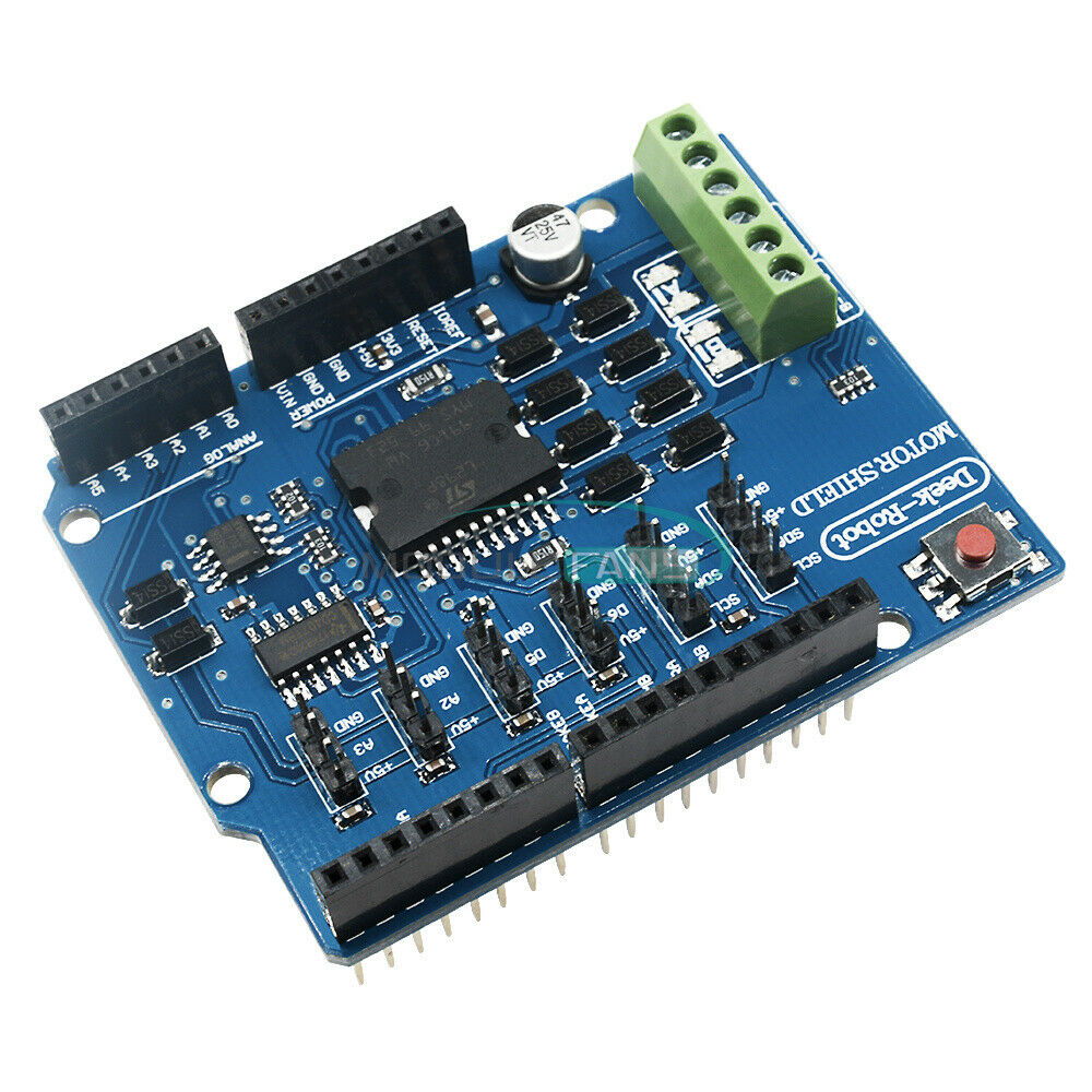L298P Shield R3 Motor Driver Module 2A H-Bridge 2 Channel UNO 2560 For Arduino