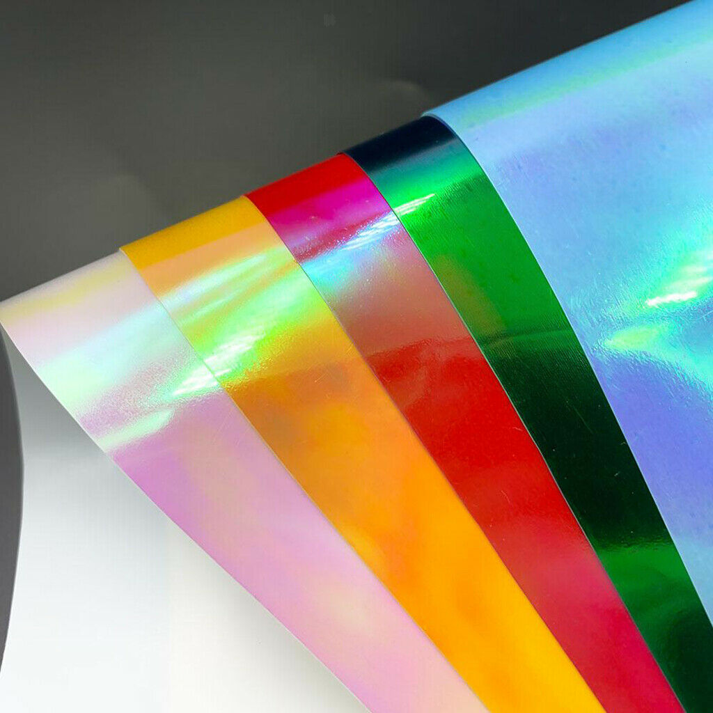 Holographic T Shirt Vinyl / Heat Transfer Vinyl HTV Iron On Vinyl in Rolls