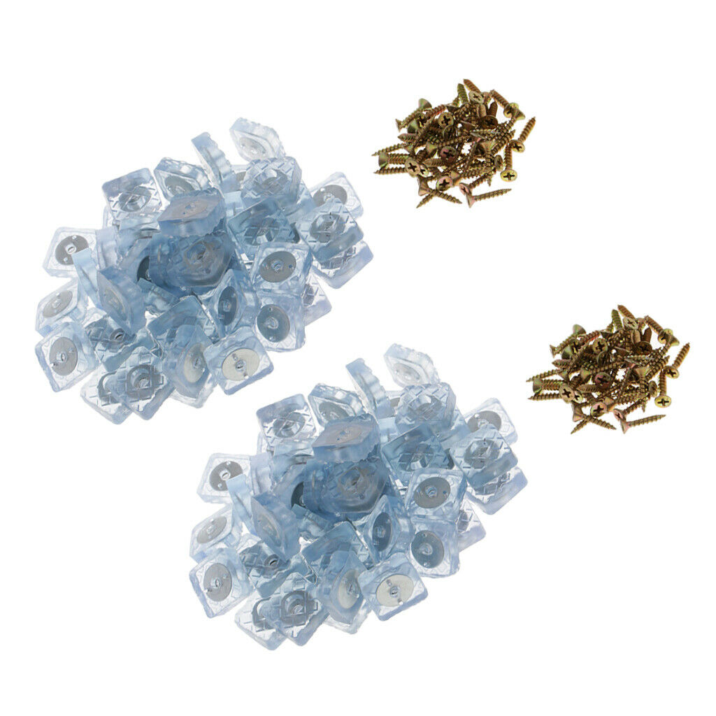 100 Pieces Non-slip Feet Rubber Furniture Plugs