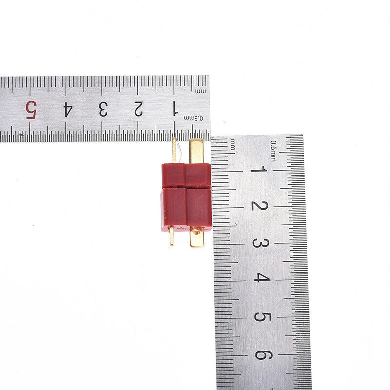 10pairs/20pcs t plug male & female deans connectors style for rc lipo battery DD
