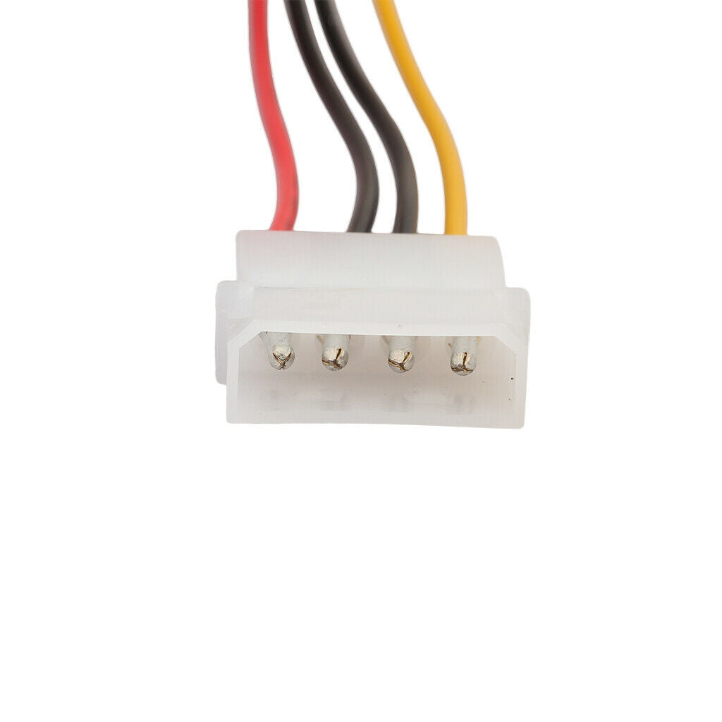 5 Pieces IDE 4Pin Male to Female Internal PC Power Supply Extension Cable