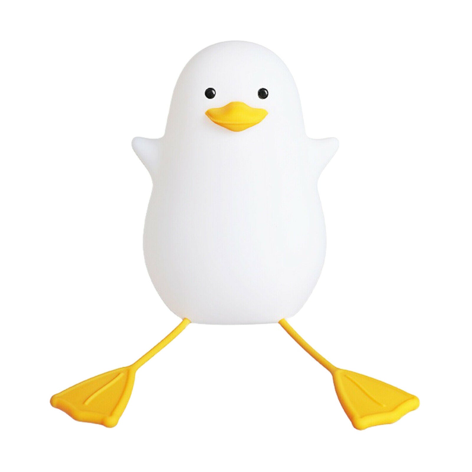 Seagull Silicone Night Light Animal Lamp for Kids Girls Child Toddler Yellow