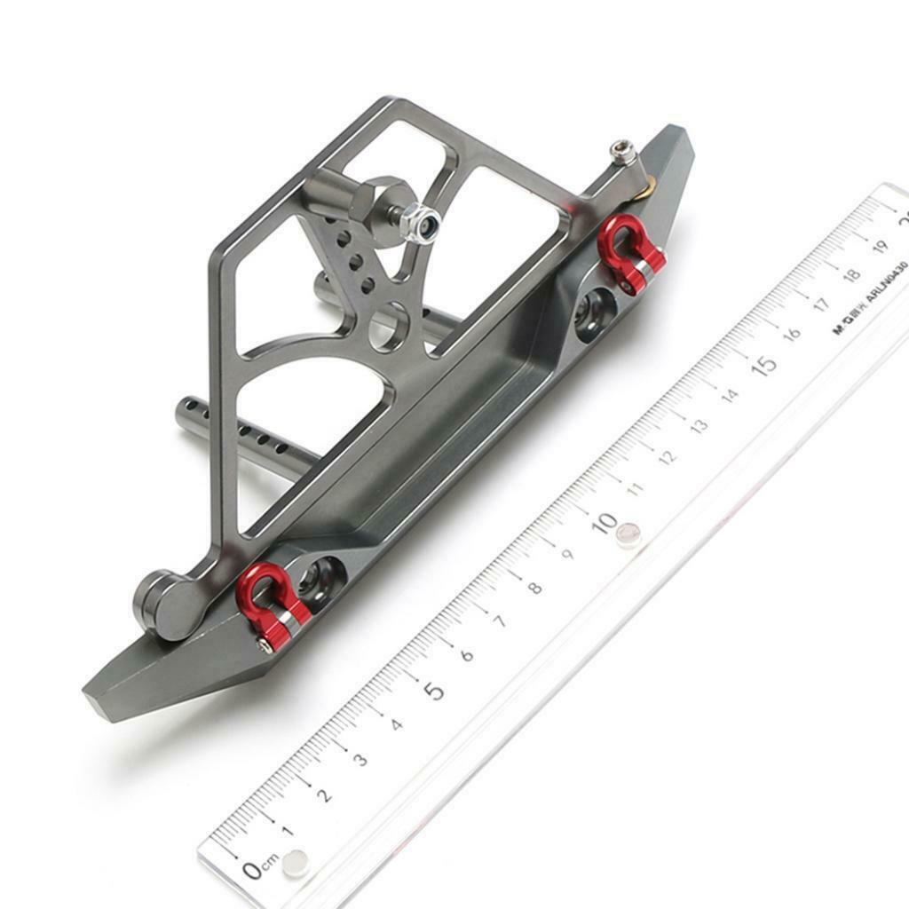 Rear Bumper and Spare Tire Carrier for Axial SCX10 1/10 RC Car Upgrade