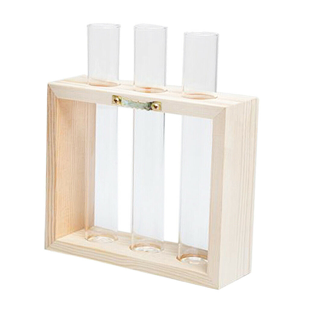 Nordic Test 3 Tube Glass Vase Hydroponic Vase Elegant Tabletop Vase For Water
