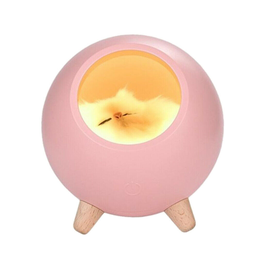 Cat Pet House Ambience Lamp Cartoon LED Night Light USB Charging