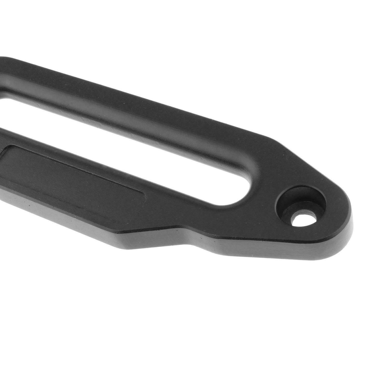 Black Aluminium 254mm 10" Inch Hawse Fairlead For Synthetic Winch Rope Cable