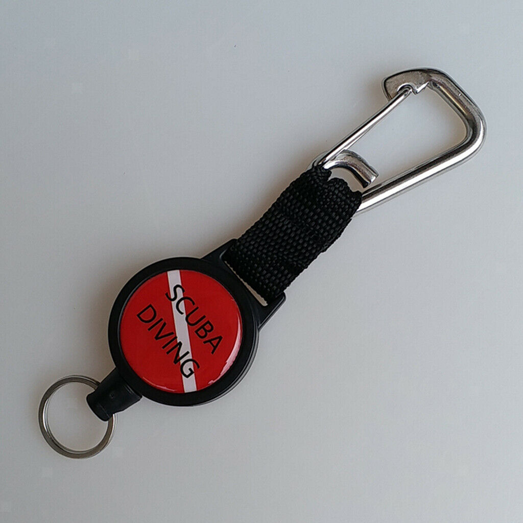 Scuba Dive Gear Retractor Lanyard Holder Retainer Buckle Clip Accessories