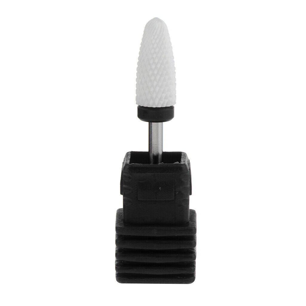 Ceramic Nail Art Polishing Head Electric Drill Bit Grinding Manicure Tool TC034