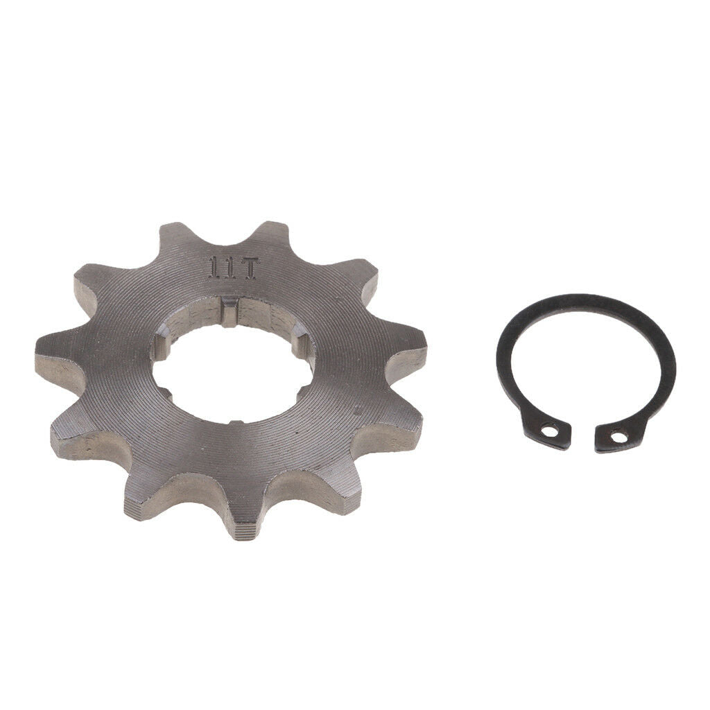 420 Chain 11T Tooth Sprocket 20mm for ATV Dirt Bike 70 110 125 140 150cc