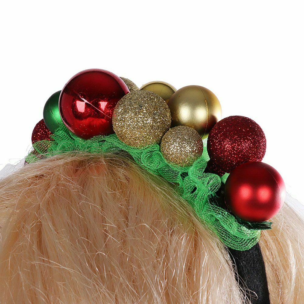 Attractive Creative Beautiful Lovely Hairbands Christmas Bell Party Decoration