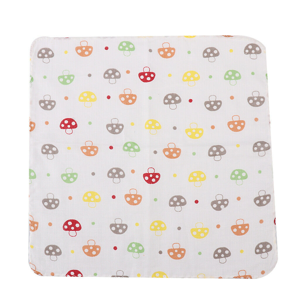 Baby Burp Cloths Handkerchief Gauze Nursing Towel 10Pcs
