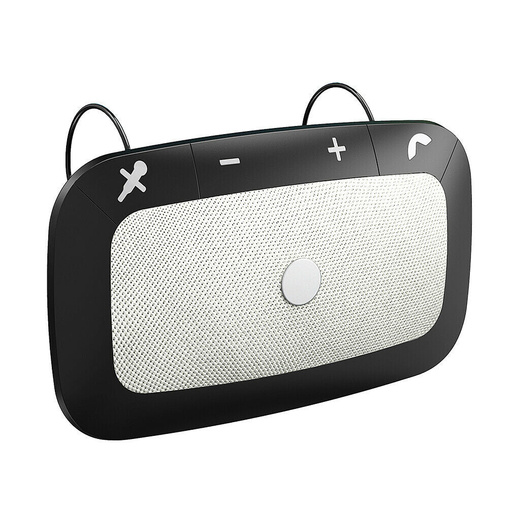 Wireless Bluetooth 5.0 Hands-free Car Kit Speakerphone Speaker Phone Sun Visor