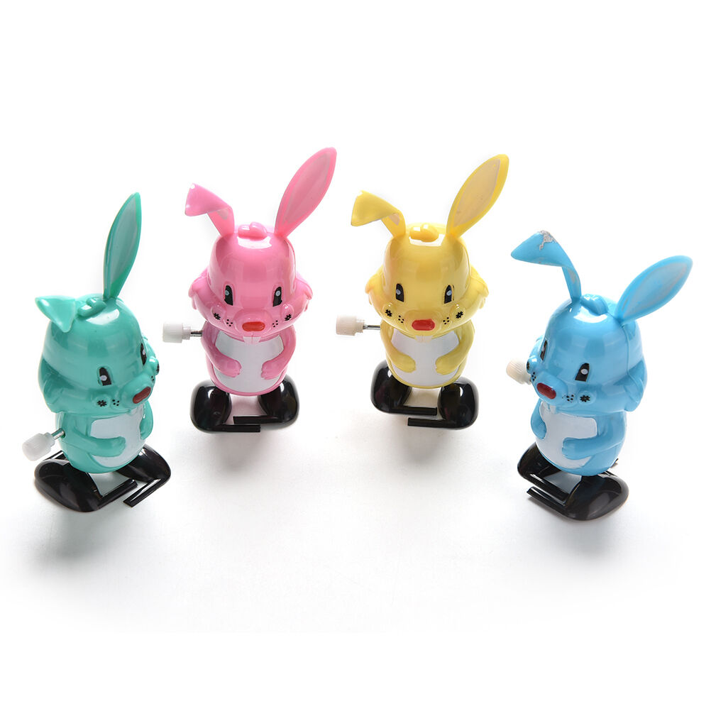 Wind up Rabbit Colorful Funny Somersault Walking Clockwork Kids Chil.l8
