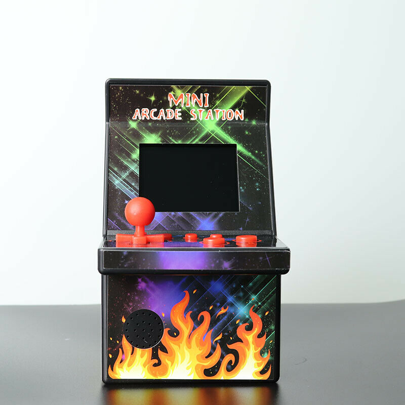 8-Bit Mini Arcade Games Built-in 200 Classic Games mini Game Console for Kids